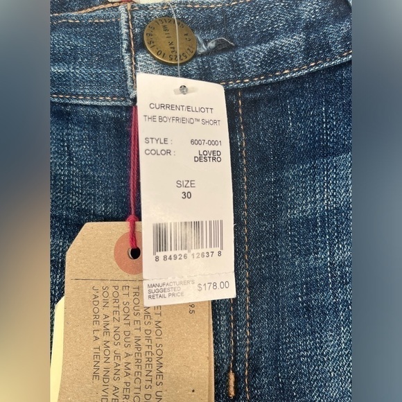 Current / Elliott the boyfriend short , sz 30 - Picture 4 of 12
